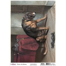 Model DK018 Deluxe Art Collection Pirinç Dekopaj 60x84cm